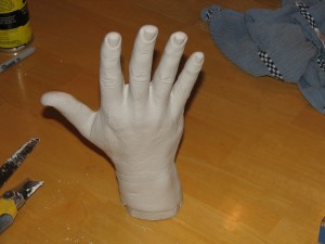 Final cast of my right hand